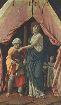  Judith Art - Judith and Holofernes Renaissance painter Andrea Mantegna